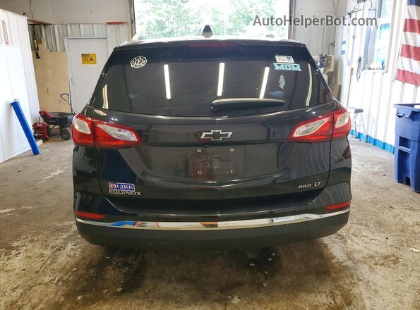 3GNAXUEV1LL318719 2020 CHEVROLET EQUINOX Black Вид ззаду