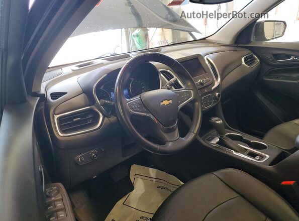 3GNAXUEV1LL318719 2020 CHEVROLET EQUINOX Black Вид панелі приладів
