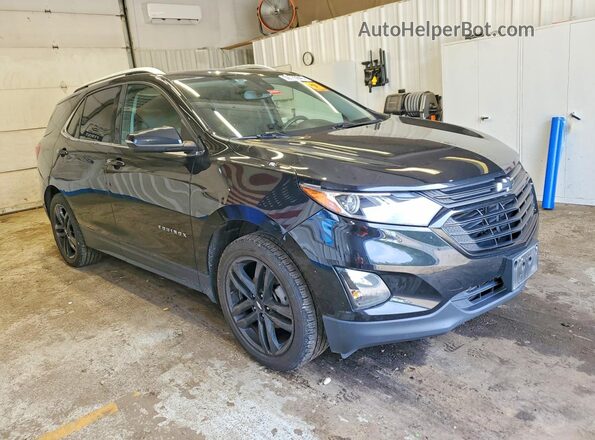 3GNAXUEV1LL318719 2020 CHEVROLET EQUINOX Black Передня права чверть