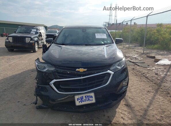 3GNAXUEV1LL341241 2020 CHEVROLET EQUINOX Black Widok zestawu wskaźników
