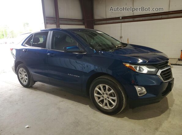 3GNAXUEV1ML341886 2021 CHEVROLET EQUINOX Blue Передня права чверть
