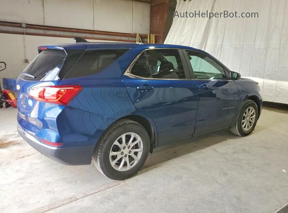 3GNAXUEV1ML341886 2021 CHEVROLET EQUINOX Blue Задня права чверть