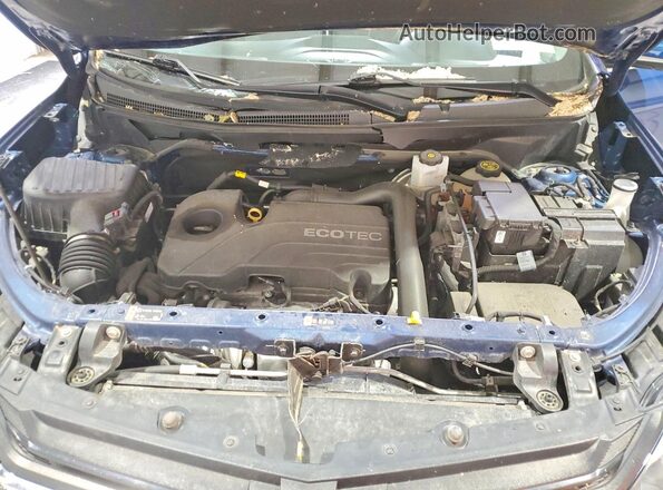 3GNAXUEV1ML341886 2021 CHEVROLET EQUINOX Blue Вид підкапотного простору