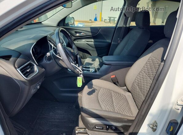 3GNAXUEV2LS637309 2020 CHEVROLET EQUINOX White Vista interior delantera