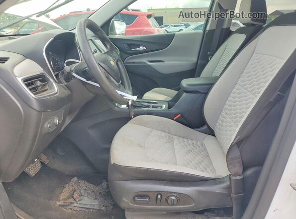 3GNAXUEV2MS133800 2021 CHEVROLET EQUINOX Белый Вид салона спереди
