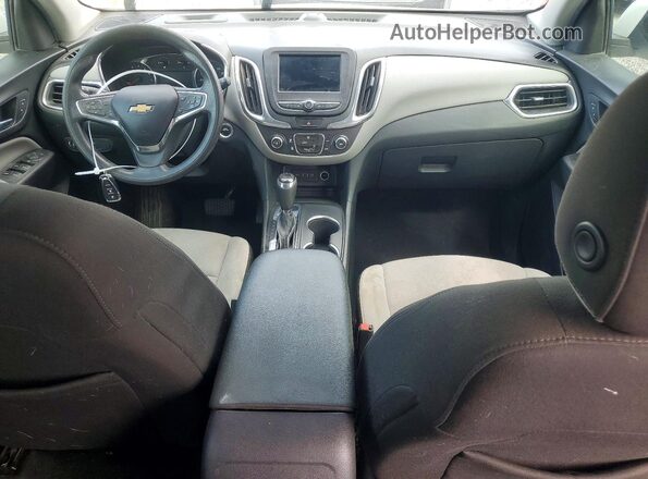3GNAXUEV2MS133800 2021 CHEVROLET EQUINOX Белый Вид панели приборов