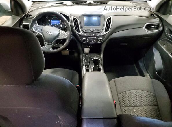 3GNAXUEV2NL258307 2022 CHEVROLET EQUINOX Silver წინა პანელის ხედი
