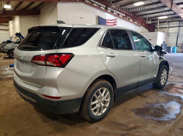 3GNAXUEV2NL258307 2022 CHEVROLET EQUINOX Silver უკანა მარჯვენა