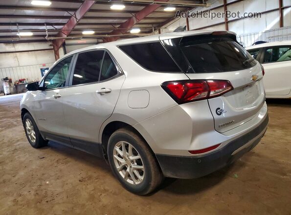 3GNAXUEV2NL258307 2022 CHEVROLET EQUINOX Silver უკანა მარცხენა