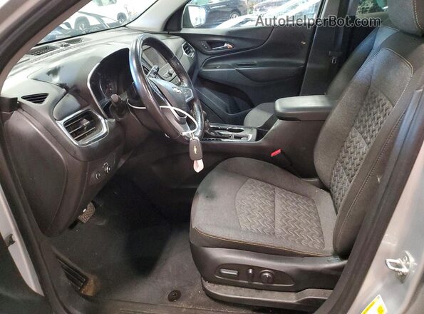 3GNAXUEV2NL258307 2022 CHEVROLET EQUINOX Silver წინა სალონის ხედი