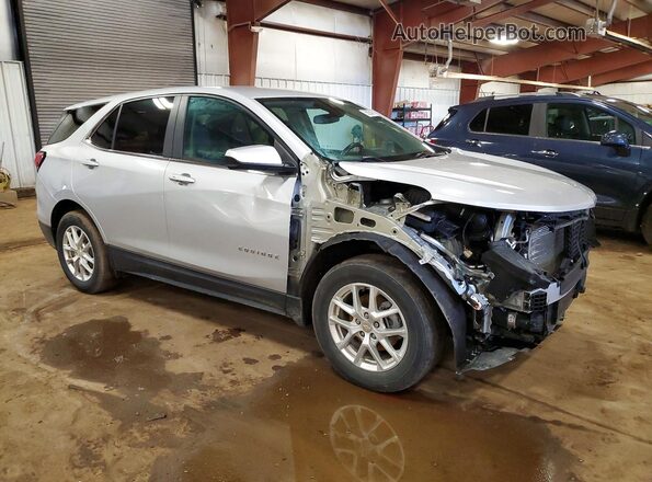 3GNAXUEV2NL258307 2022 CHEVROLET EQUINOX Silver წინა მარჯვენა
