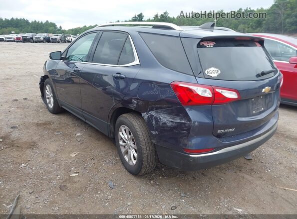 3GNAXUEV3KL302312 2019 CHEVROLET EQUINOX Синий Задняя левая четверть