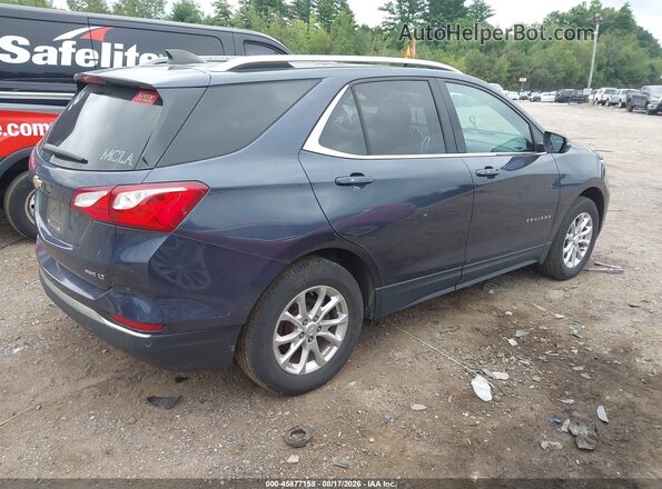 3GNAXUEV3KL302312 2019 CHEVROLET EQUINOX Синий Задняя правая четверть