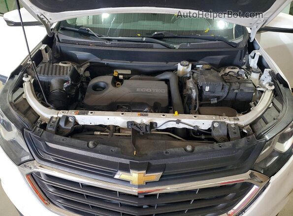 3GNAXUEV3KS659592 2019 CHEVROLET EQUINOX White ძრავის განყოფილების ხედი