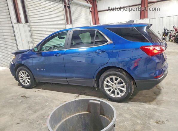 3GNAXUEV3ML338701 2021 CHEVROLET EQUINOX Blue Trasero izquierdo