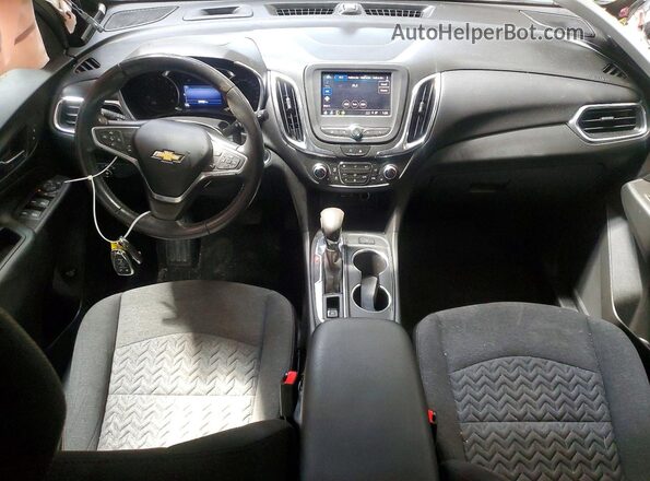 3GNAXUEV3NL246327 2022 CHEVROLET EQUINOX Black Вид панелі приладів