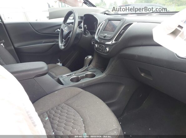 3GNAXUEV4LL117963 2020 CHEVROLET EQUINOX Черный Вид салона спереди