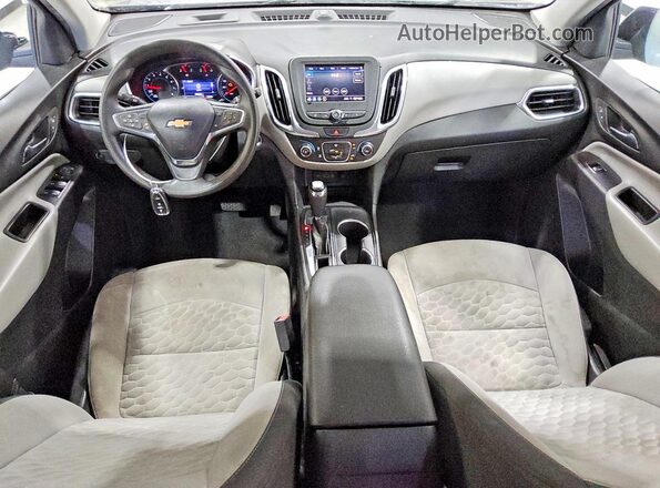3GNAXUEV4LS583074 2020 CHEVROLET EQUINOX Blue წინა პანელის ხედი