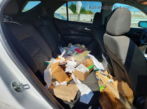 3GNAXUEV4LS645590 2020 CHEVROLET EQUINOX White Widok wnętrza z tyłu