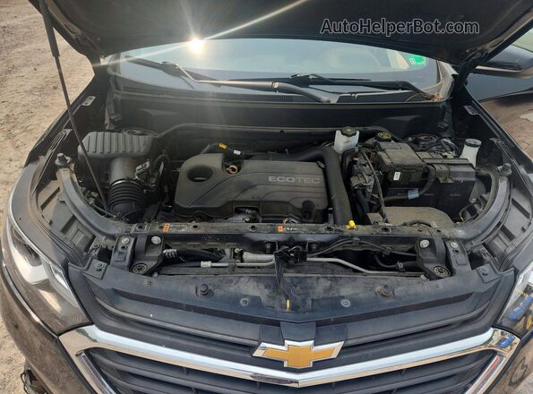 3GNAXUEV4ML379807 2021 CHEVROLET EQUINOX Black Widok komory silnika