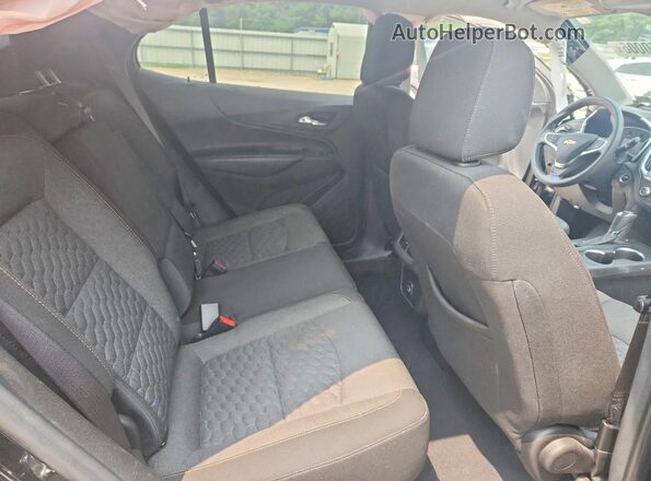 3GNAXUEV4ML379807 2021 CHEVROLET EQUINOX Black Widok wnętrza z tyłu