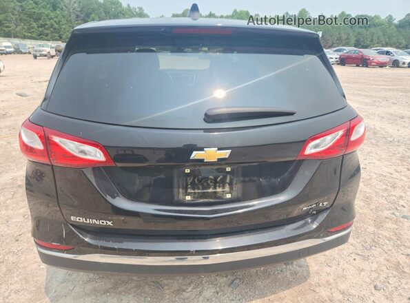 3GNAXUEV4ML379807 2021 CHEVROLET EQUINOX Black Widok z tyłu