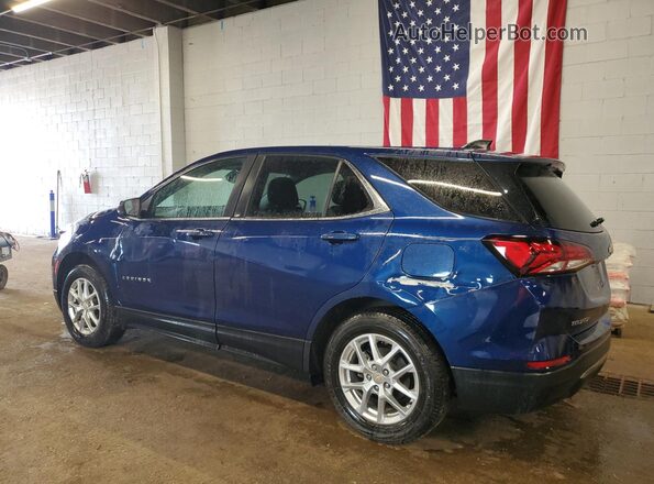 3GNAXUEV4NL187627 2022 CHEVROLET EQUINOX Blue 