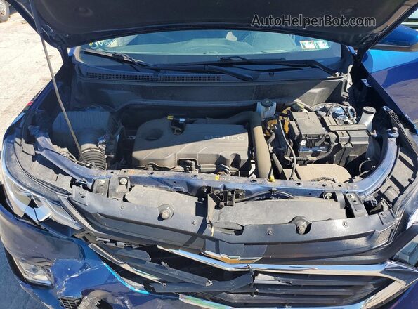 3GNAXUEV5LL215495 2020 CHEVROLET EQUINOX Blue Widok komory silnika