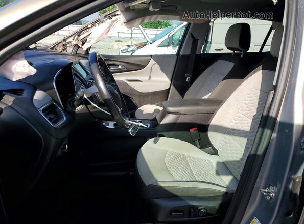 3GNAXUEV6KS585052 2019 CHEVROLET EQUINOX Gray Front interior view