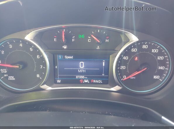 3GNAXUEV6LS651021 2020 CHEVROLET EQUINOX White უკანა სავარძლების ხედი