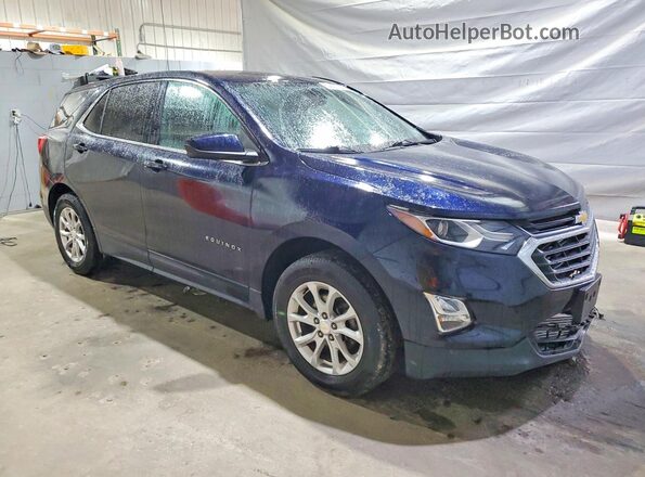 3GNAXUEV6LS730947 2020 CHEVROLET EQUINOX Blue Delantero derecho