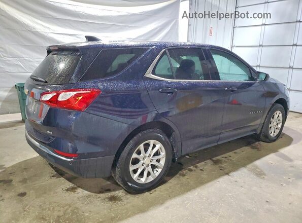 3GNAXUEV6LS730947 2020 CHEVROLET EQUINOX Blue Trasero derecho