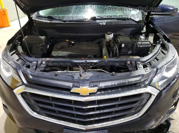3GNAXUEV6LS730947 2020 CHEVROLET EQUINOX Blue Vista del compartimento del motor