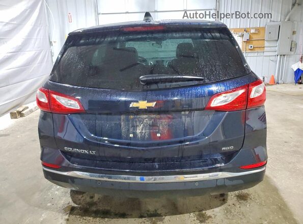 3GNAXUEV6LS730947 2020 CHEVROLET EQUINOX Blue Vista trasera