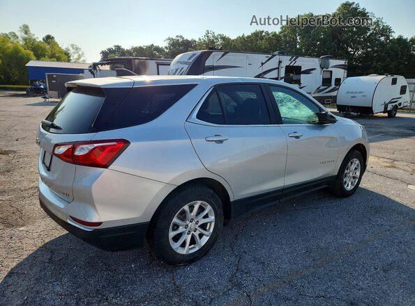 3GNAXUEV6MS133699 2021 CHEVROLET EQUINOX Silver Задня права чверть
