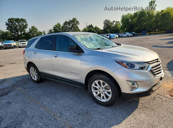 3GNAXUEV6MS133699 2021 CHEVROLET EQUINOX Silver Передня права чверть