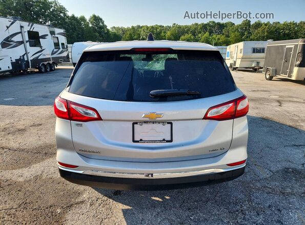 3GNAXUEV6MS133699 2021 CHEVROLET EQUINOX Silver Вид ззаду