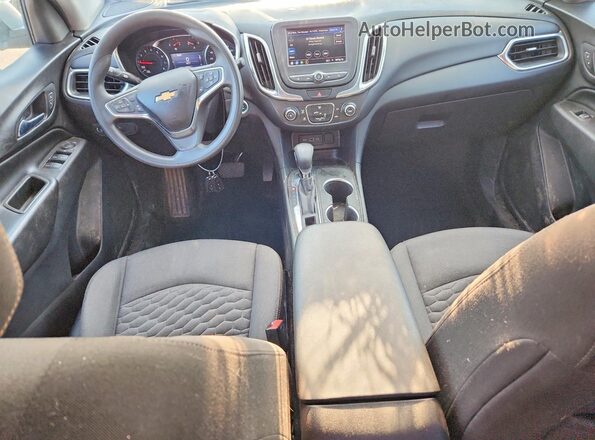 3GNAXUEV6MS133699 2021 CHEVROLET EQUINOX Silver Вид панелі приладів