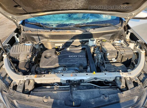 3GNAXUEV6MS133699 2021 CHEVROLET EQUINOX Silver Вид підкапотного простору