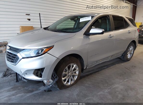 3GNAXUEV6MS135968 2021 CHEVROLET EQUINOX Silver Przód lewy