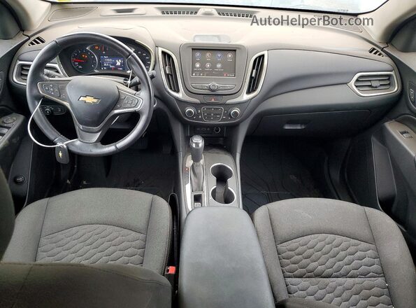 3GNAXUEV6MS159462 2021 CHEVROLET EQUINOX Серебряный Вид панели приборов