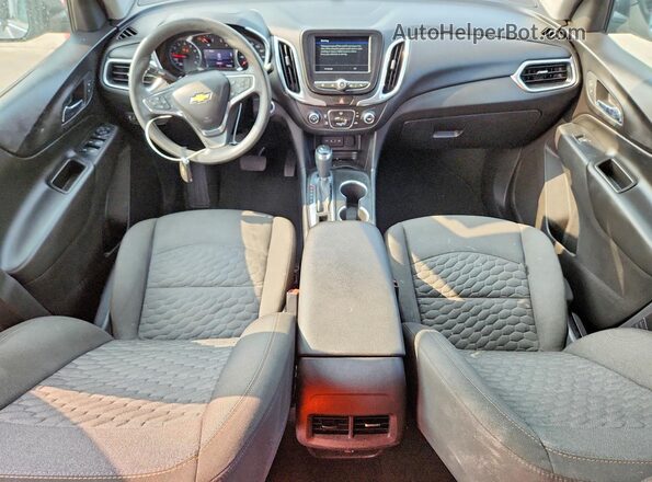 3GNAXUEV7KS519559 2019 CHEVROLET EQUINOX Серый Вид панели приборов