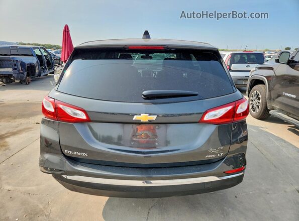 3GNAXUEV7KS519559 2019 CHEVROLET EQUINOX Серый Вид сзади