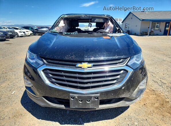 3GNAXUEV7ML396472 2021 CHEVROLET EQUINOX Black Вид спереду