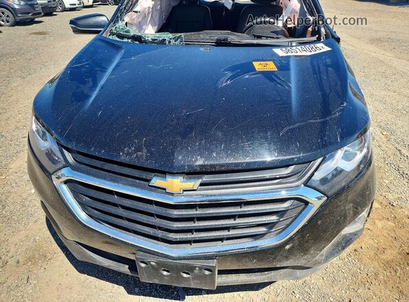 3GNAXUEV7ML396472 2021 CHEVROLET EQUINOX Black Вид задньої частини салону