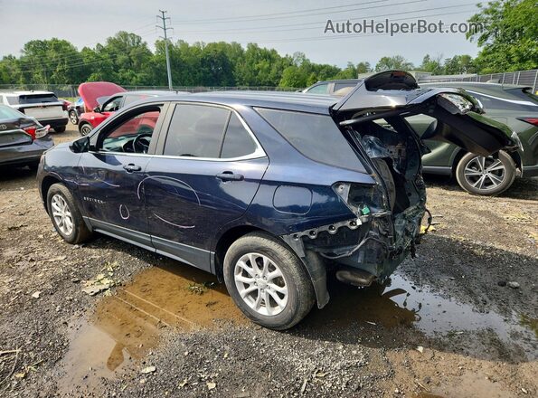 3GNAXUEV7MS105524 2021 CHEVROLET EQUINOX Blue უკანა მარცხენა