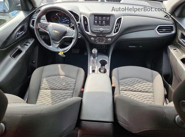 3GNAXUEV7MS105524 2021 CHEVROLET EQUINOX Blue წინა პანელის ხედი
