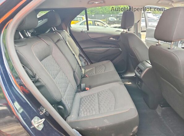 3GNAXUEV7MS105524 2021 CHEVROLET EQUINOX Blue უკანა სალონის ხედი