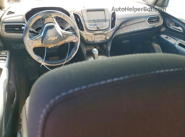 3GNAXUEV7MS156876 2021 CHEVROLET EQUINOX Silver Dashboard view