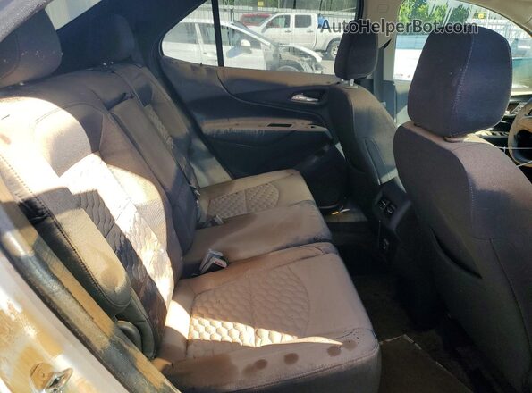 3GNAXUEV7MS156876 2021 CHEVROLET EQUINOX Silver Rear interior view